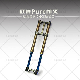 适用于Surron虬龙Ultra Bee极蜂Pure前叉前避震减震改装林道越野