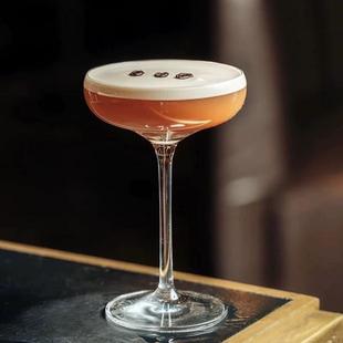 酒吧商店水晶日式 蝶形鸡尾酒杯马天尼杯精品飞碟酒杯马提尼香槟杯