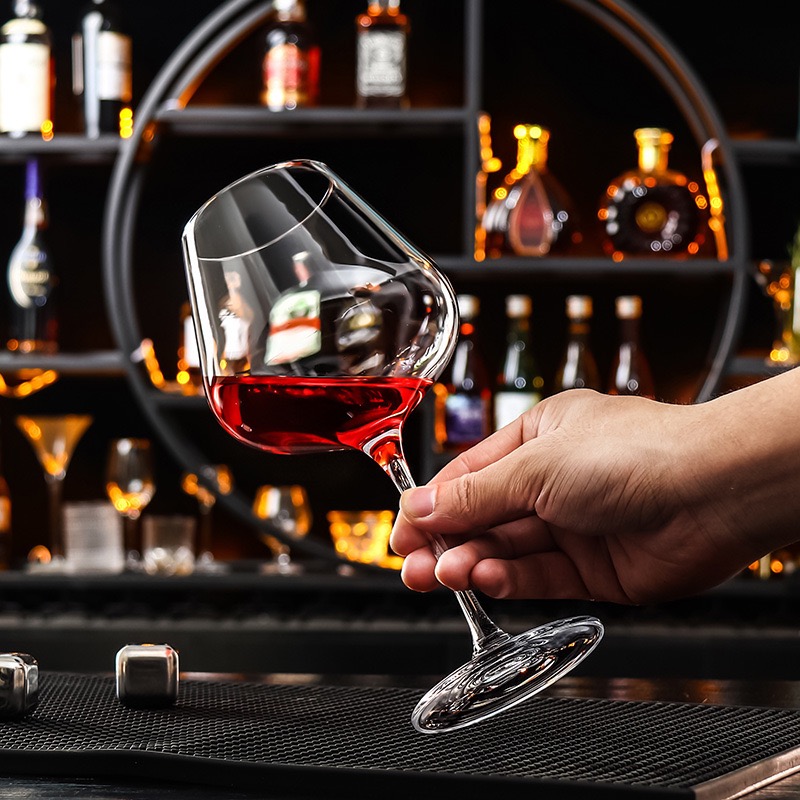 水晶玻璃大肚高脚杯红酒杯