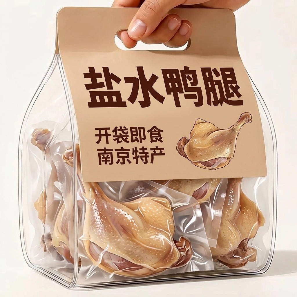 南京盐水鸭腿真空包装开袋即食正宗老字号官方旗舰店解馋下酒小吃
