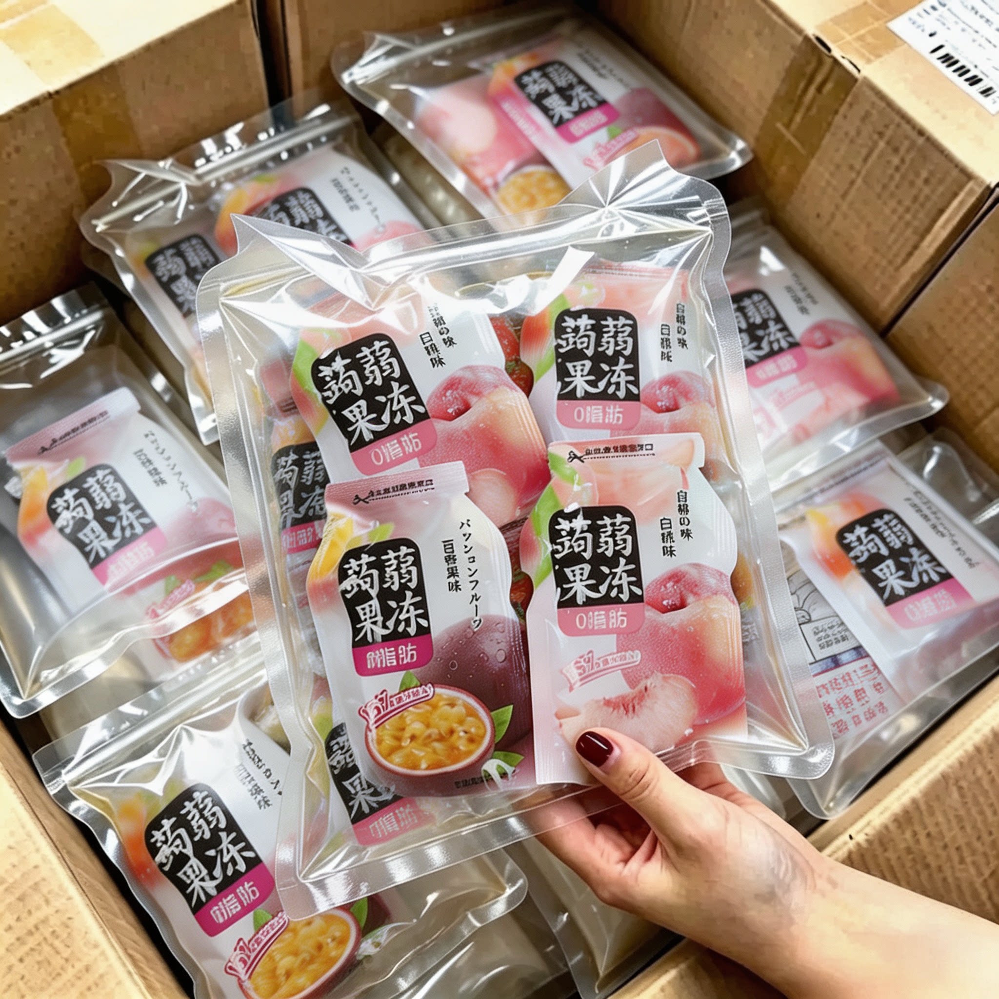 天猫甄选低卡0脂蒟蒻果冻