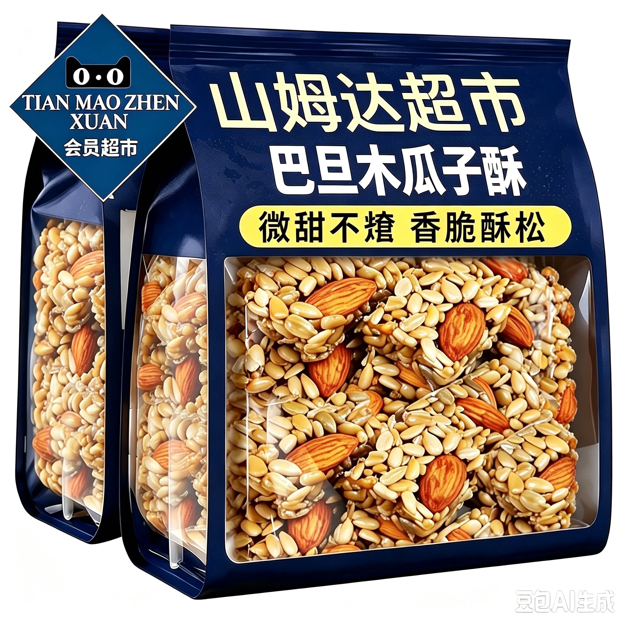 【央妈推荐】酥脆巴旦木瓜子酥