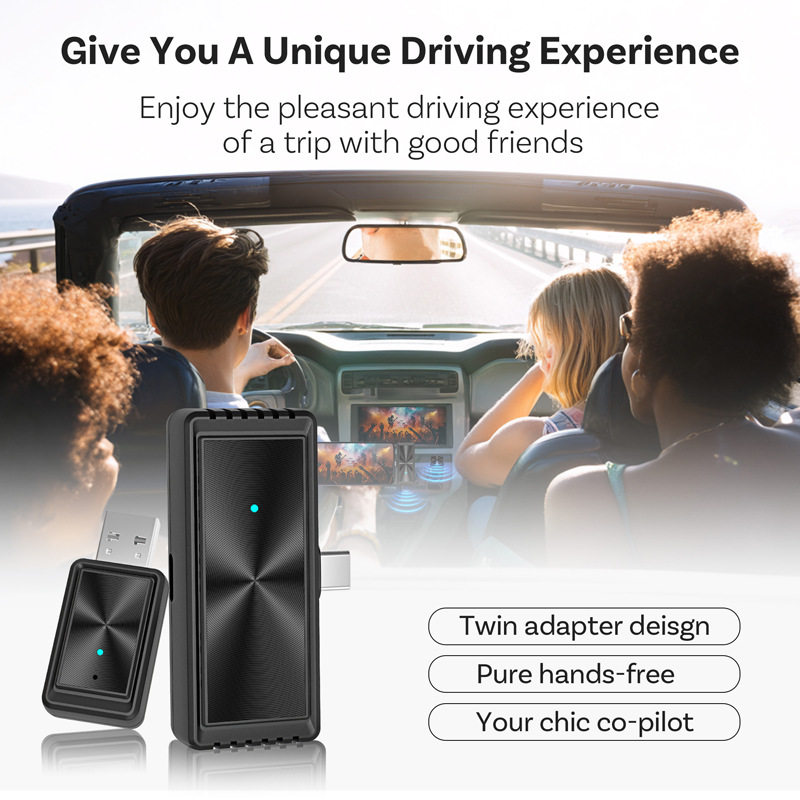 Ottocast无线CarPlay 双系统镜像车载适配器FOTA在线升级车机盒子