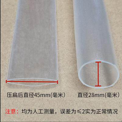 灯带保护套管PE绝缘电子束线低压25mm透明3倍收缩加厚热缩管