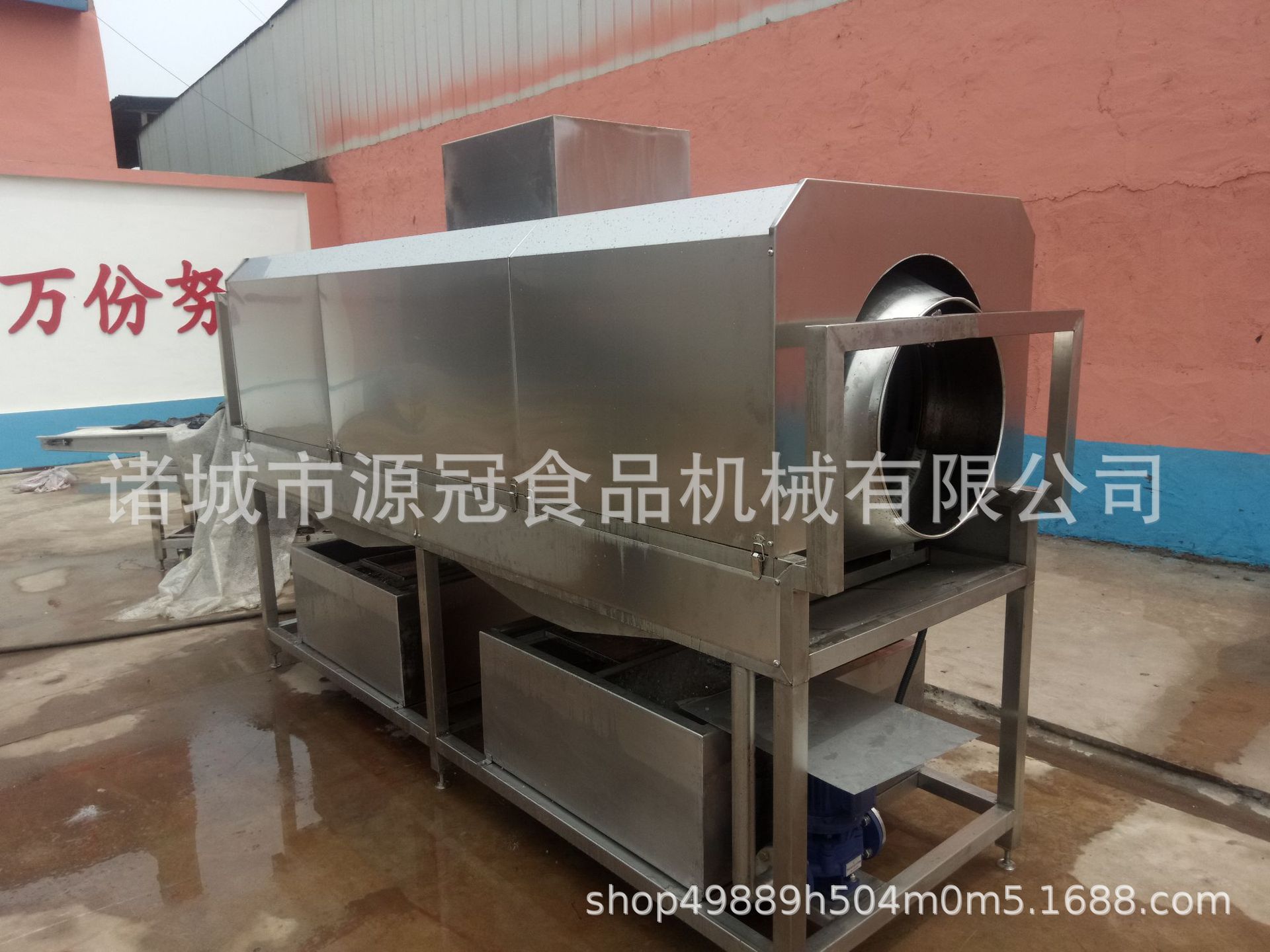 供应塑料袋清洗去杂机器 多功能滚筒洗袋机 螺旋毛刷清洗机厂家