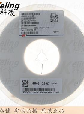 贴片网络电阻0603*4排阻4D038P4R220R丝印2215%1盘5000个