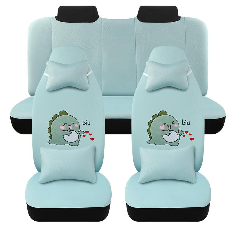 电动四轮车座套盛昊星光仰望盛昊V8小精灵ID3佩奇/时光四季坐垫套