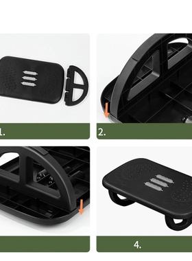 Rocking Foot Rest For Under Desk At Work, Foot Rest Under D