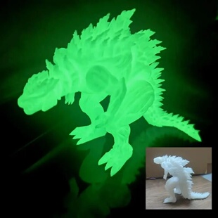 3D Printed Dragon Ornament Desktop Ornament 3D Big Mouth Di
