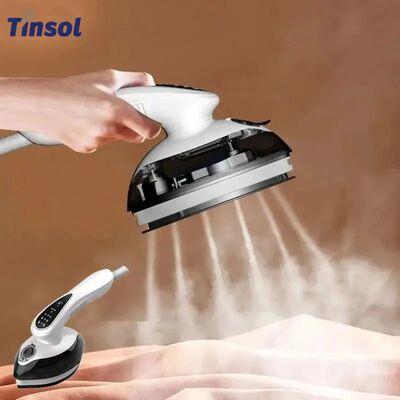 1100W Portable Steam Iron with Three Temperature Settings Cl