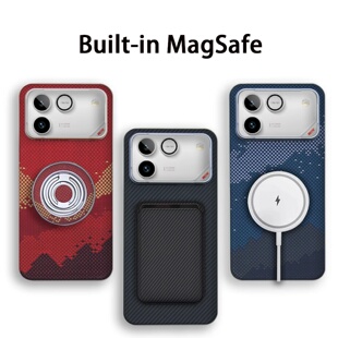 For Honor Win Mobile Phone Case Aramid Fiber Magnetic Carbo