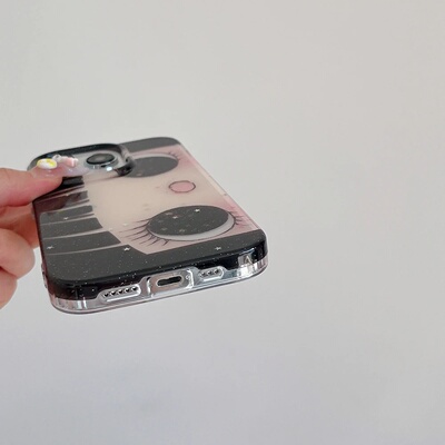 Cartoon Anime Shinning Eyes Cute Phone Case for IPhone 17 1