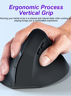 Bluetooth Mouse Vertical Mouse Ergonomic 2.4G Wireless Opti