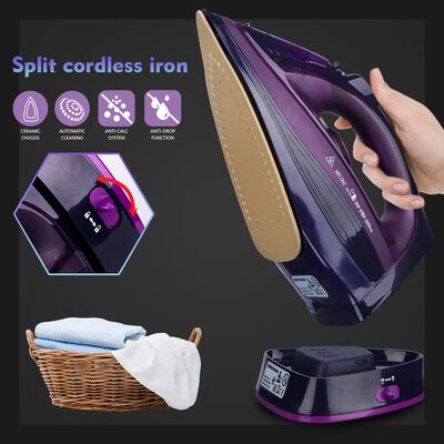 Handheld Electric Iron,Household Wireless Steam Iron ,Adjust