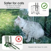 Pet Out Suitcase Travel Transparent Portable Cats Bag