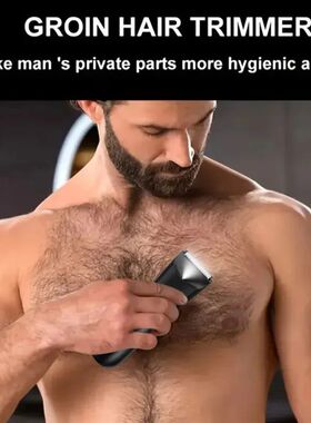 Men'S Groin Body Hair Trimmer, Electric Ball Trimmer, Includ
