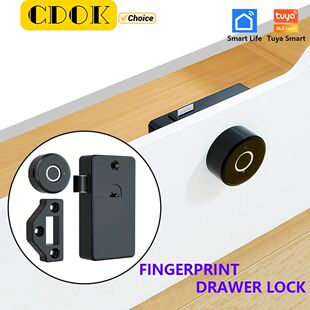 CDOK Tuya Bluetooth drawer lock, fingerprint lock, cabinet l