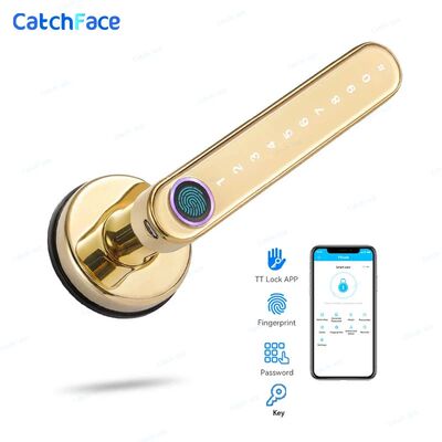 Bluetooth Biometric fingerprint lock Key Gold color TTlock A