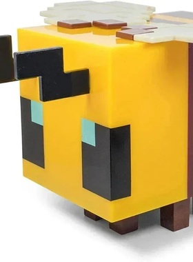 My World LED Toy Creative Bee Night Light MC Model Room Hom