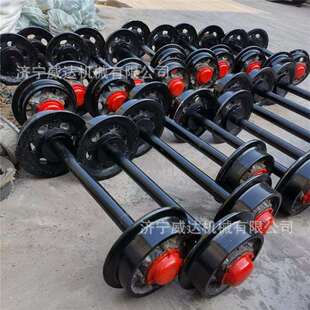 矿车轮对铸钢实心矿车轮对铸钢加厚实心空心矿车轮翻斗式矿车轮