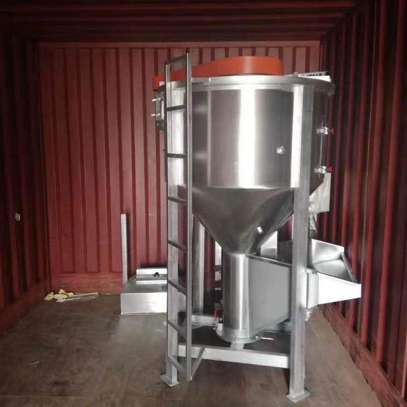 不锈钢立式搅拌机设备生产塑料颗粒片材烘干搅拌机加厚材质