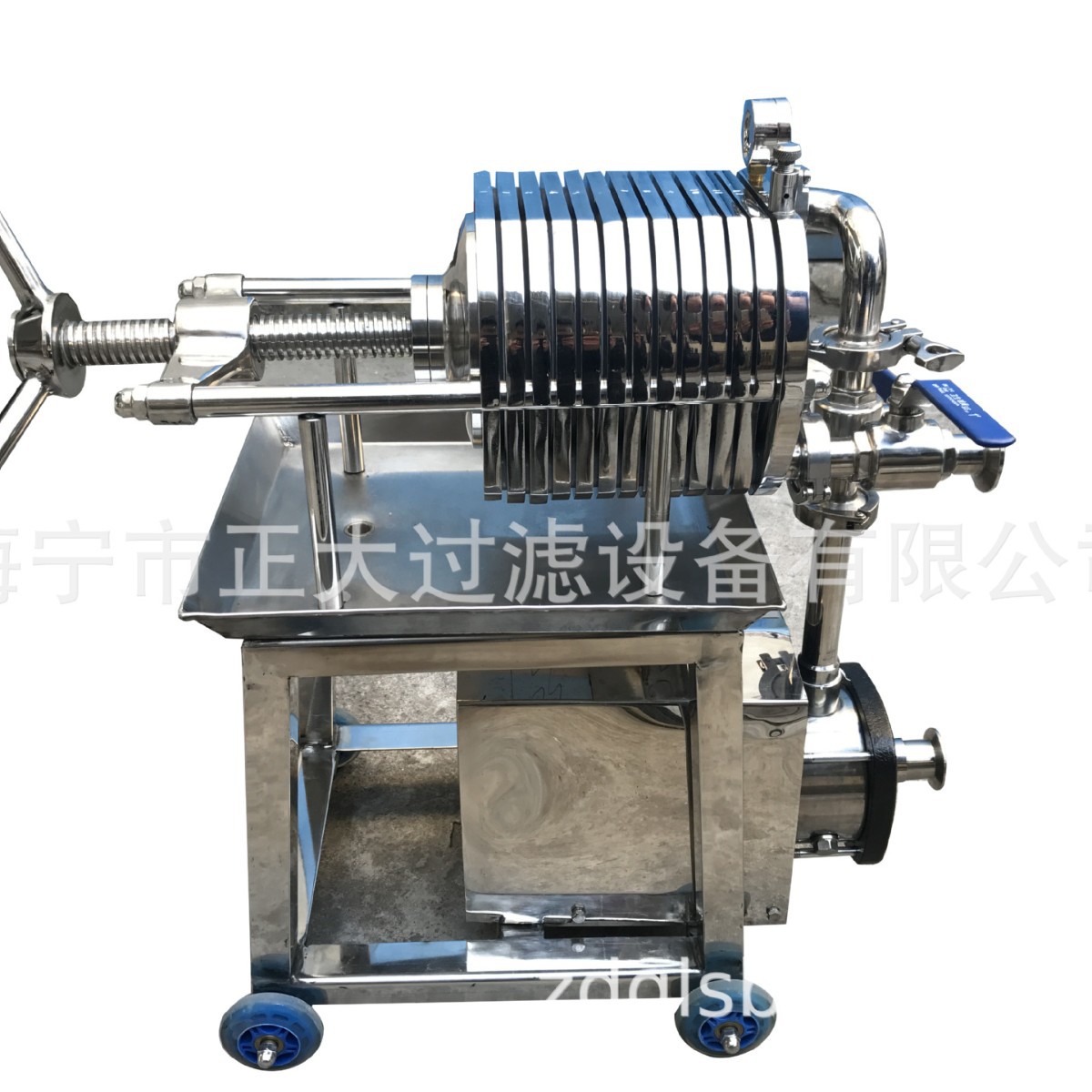 直销15t板框过滤器 大流量板框过滤器 供应方形不锈钢板框过滤器