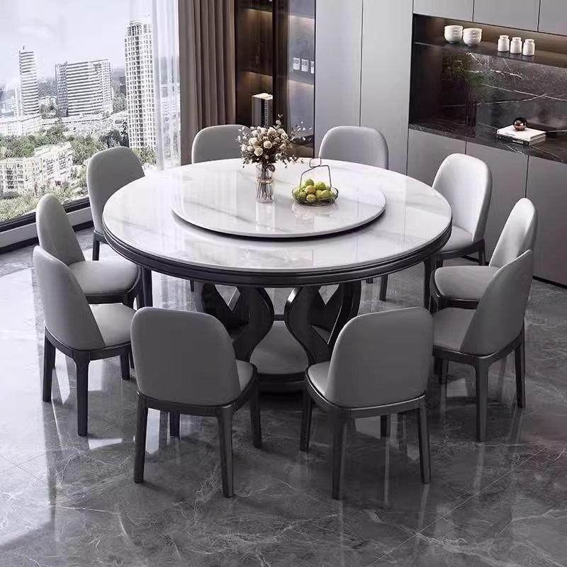 现代高端简约岩板餐桌椅家用组合实木小户型圆桌圆收纳移动方便,畜牧/养殖物资,畜牧/养殖器械,淘宝优惠券,粉丝福利购,淘宝优惠卷
