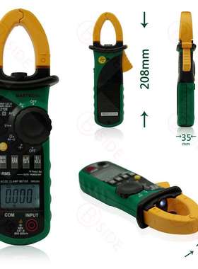 直销MS2108数字交直流真有效值浪涌电容占空比钳形表现货