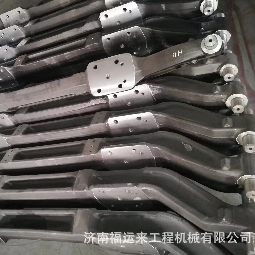 斯太尔前桥总成前轴工字梁 前桥钢板板簧总成 钢圈 轮毂