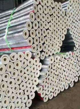 PEF聚乙烯保温管阻燃泡沫保温管外贴铝箔聚乙烯管高密度泡沫管