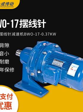 BWO-17一0.37KW雪浪摆线针减速机立式卧式摆针轮减速器