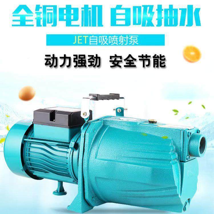 上海人民喷射泵全自动吸水自吸水泵高压增压泵家用220V井水抽水泵