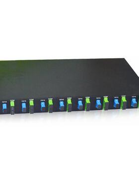 1U机箱式8路FWDM滤波式多路复用器PON13101490CATV1550三网融合