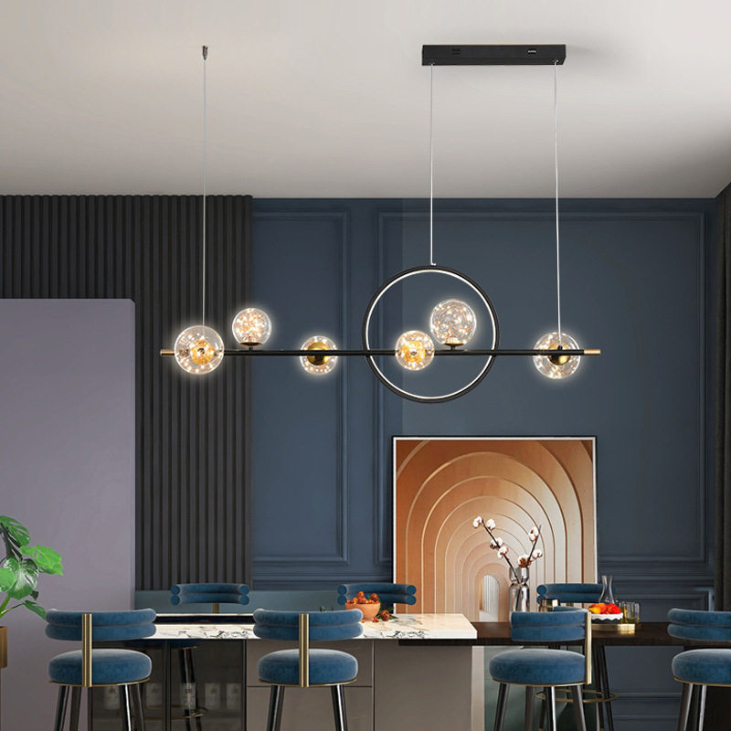 现代简约led餐厅灯吊灯北欧2026年新款卧室吸顶灯饰全屋套餐灯具