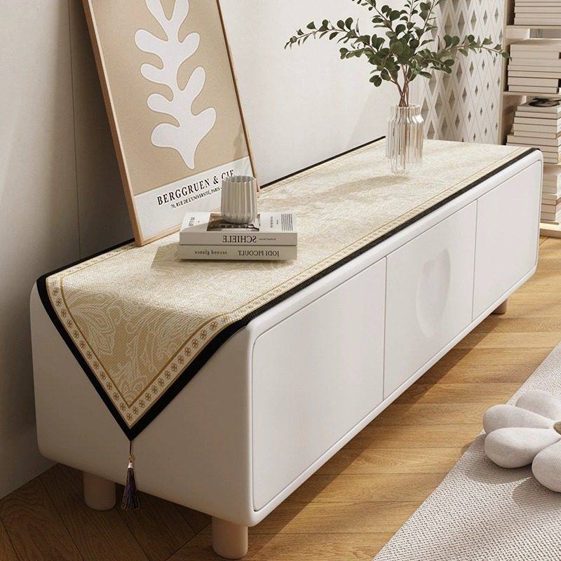 美式三角桌旗禅意茶旗长条防水茶席餐桌布轻奢级感电视机柜盖布,居家布艺,桌旗,淘宝优惠券,粉丝福利购,淘宝优惠卷