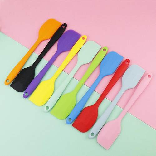FDA一体全包硅胶刮刀奶油搅拌器牛油刮刀小号41g蛋糕烘焙奶油抹刀