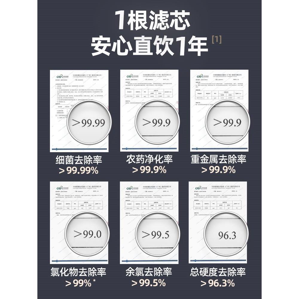 卡梭CASO直饮台式免安装净水器家用即热式饮水机加热一体净饮机