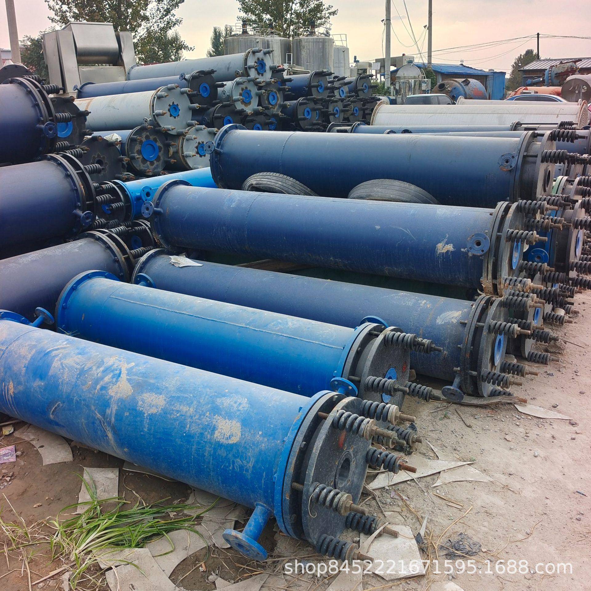 石墨换热器各种不锈钢冷凝器石墨冷凝器加工不锈钢列管冷凝器