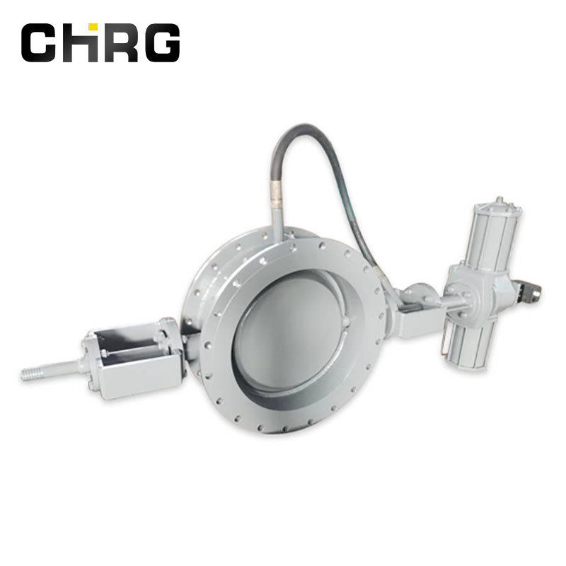 厂家直供水冷蝶阀超高温气动水冷蝶阀烟道耐高温水冷通风蝶阀现货