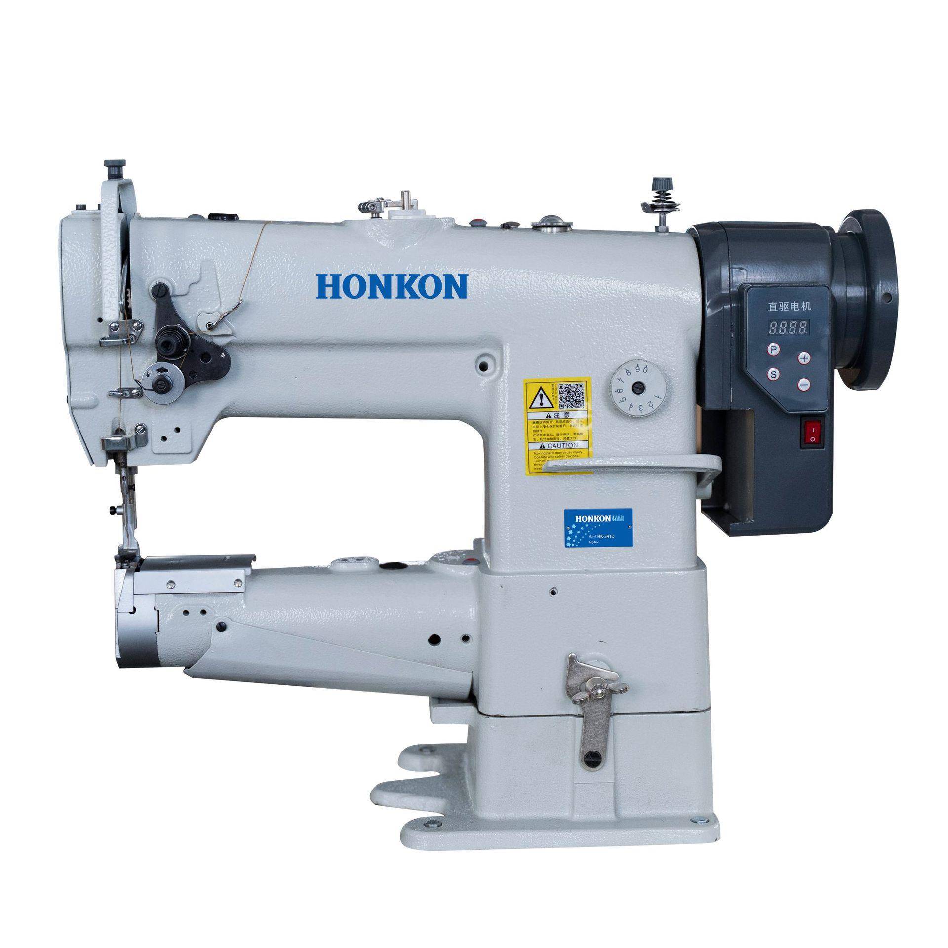 341筒式综合送料大嘴缝纫机高车特种机帐篷网兜包边工厂直销