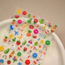 五月天应援棒卡通立体浮雕美甲贴纸防水新款 饰防水 涂鸦指甲diy装