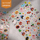Sky韩系圣诞软萌涂鸦小狗小猫美甲贴纸ins手绘可爱diy手账装 饰贴