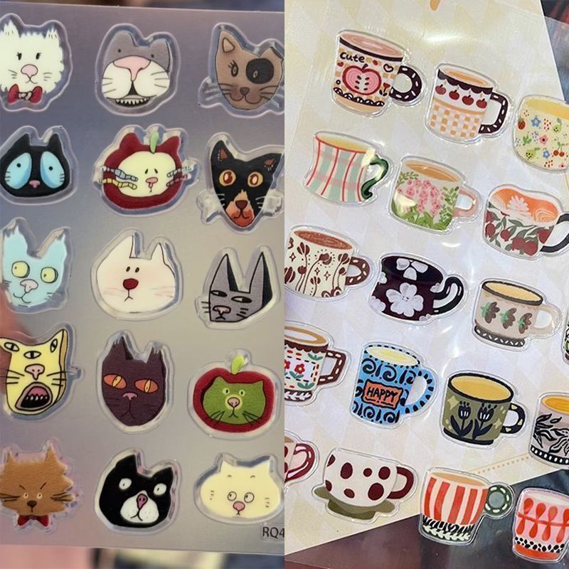 ins风可爱丑萌小猫咪diy装饰