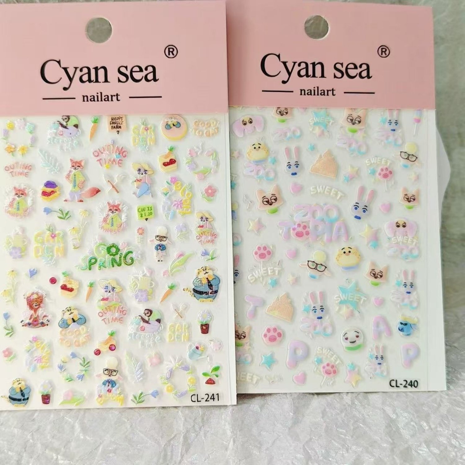 新款卡通兔子警官美甲贴纸可爱狐尼克疯狂动物城儿童指甲装饰背胶,彩妆/香水/美妆工具,指甲装饰,淘宝优惠券,粉丝福利购,淘宝优惠卷