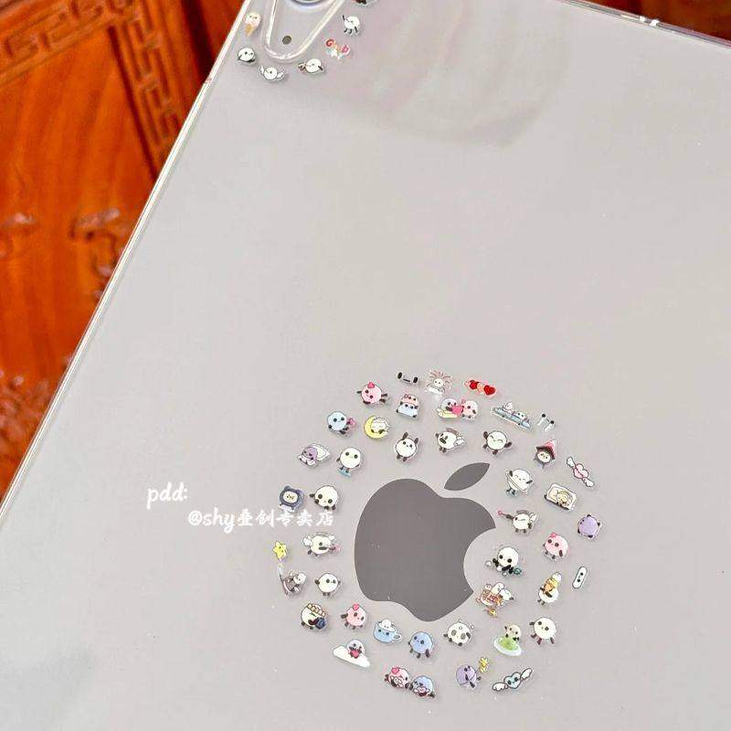 Goodbai白敬亭元素迷你美甲贴纸卡通趣味表情包ipad手机镜头贴,文具电教/文化用品/商务用品,贴纸/立体贴纸,淘宝优惠券,粉丝福利购,淘宝优惠卷