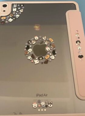 小红书同款ins星星小狗浮雕美甲贴纸3D卡通diy笔杆平板手机壳咕卡