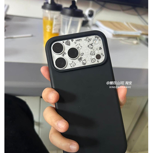 iPhone17镜头贴纸萨摩耶可爱小狗diy镜头权志龙新款 贴纸防水持久