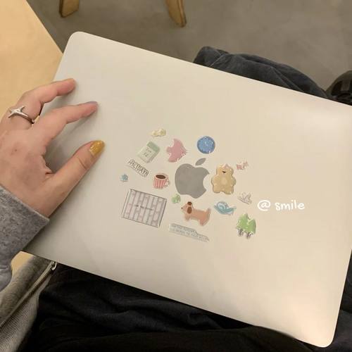 可爱小狗小熊高颜值果冻贴纸