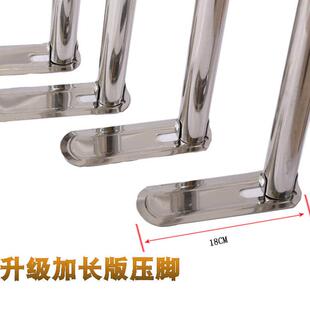 蚊帐压脚不锈钢免安装 家用加密1.5床侧开1.8m可订做 吊带绑老式