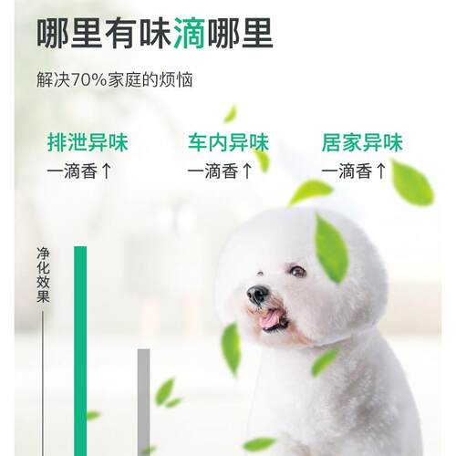 亿味净一滴香宠物除臭剂狗狗猫咪尿骚分解剂清新空气室内祛味